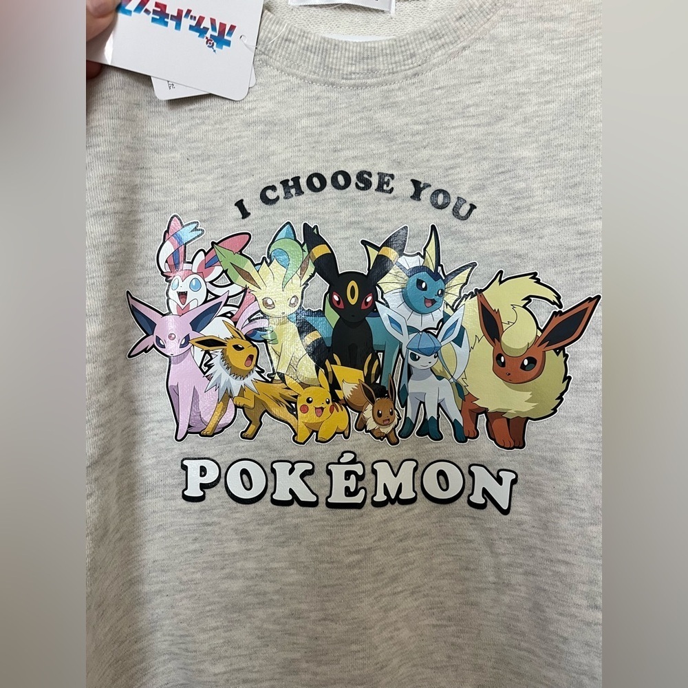 Pokémon graphic crewneck sweatshirt kids - Picture 5 of 7